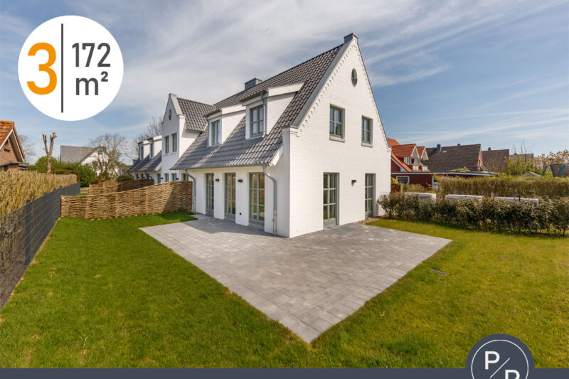 Neubau eines exklusiven Endhausteils (Ferienwohnen) in Tinnum 25980 Sylt, Mehrfamilienhaus