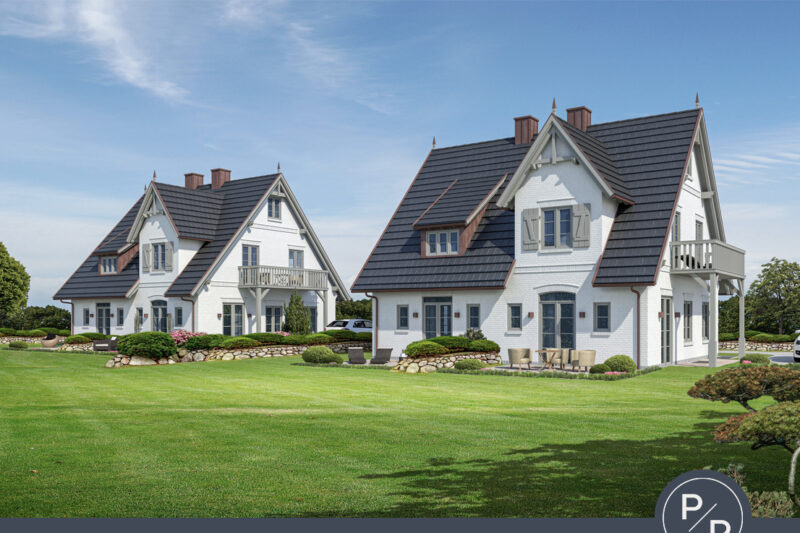 Großes Grundstück mit Baugenehmigung für 2 Häuser mit je 2 Hausteilen und Alt-Bestand 25980 Sylt, Einfamilienhaus