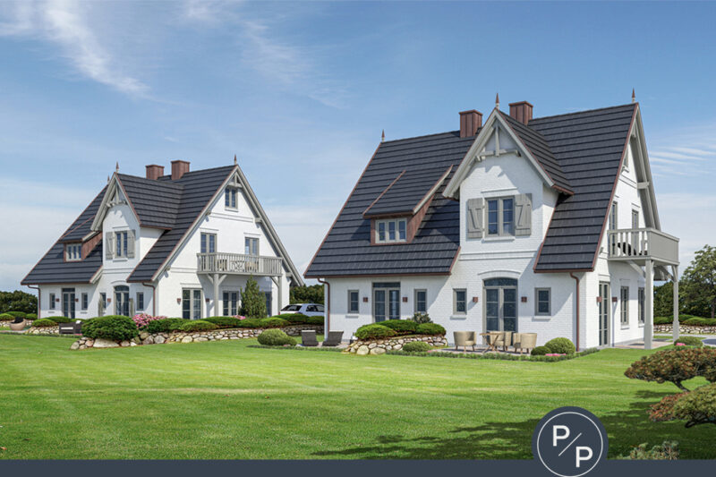 Großes Grundstück mit Baugenehmigung für 2 Häuser mit je 2 Hausteilen und Alt-Bestand 25980 Sylt, Einfamilienhaus
