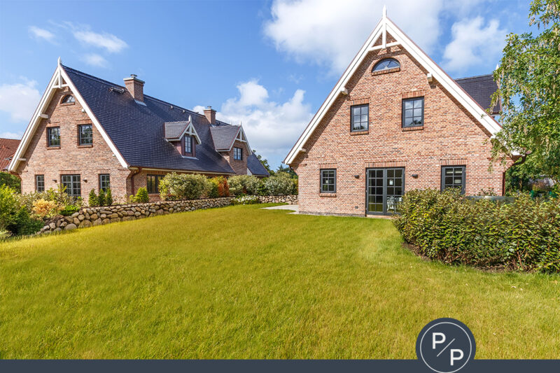 Neubauhausteil (Dauerw.) mit luxuriöser Vollausstattung und Einrichtung in Alt-Westerland / Tinnum 25980 Sylt, Doppelhaushälfte