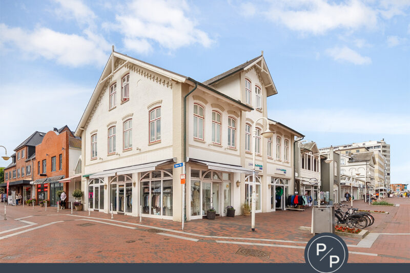 Lukratives Geschäftshaus inklusive Studiowohnung im Bäderstil gelegen im Stadtzentrum von Westerland 25980 Sylt, Wohn- und Geschäftshaus