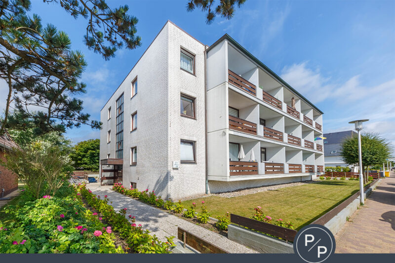 Schöne 2-Zimmer-Wohnung mit Stellplatz in zentraler und strandnaher Lage von Westerland 25980 Sylt, Etagenwohnung