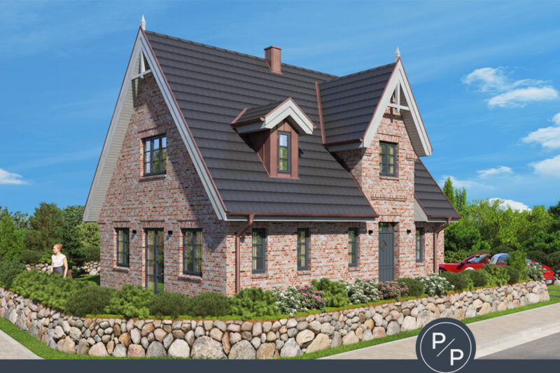 Neubau: Energieeffizientes, zukunftsorientiertes Wohnhaus
mit Garage in Alt-Westerland 25980 Sylt, Einfamilienhaus