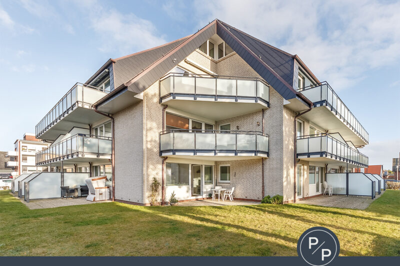 Den Strand um die Ecke: Eigentumswohnung mit Südwest-Terrasse und Tiefgaragenstellplatz 25980 Sylt, Etagenwohnung